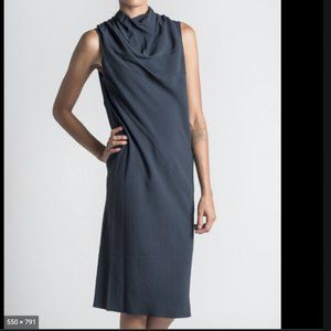 Rick Owens "Bonnie"dress with cowl neckline